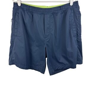 Birddogs Mens Classic Shorts XL Blue Lined Boom For‎ Your Boomstick Activewear